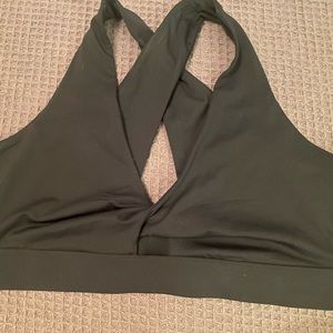 Black Cross Backed Sports Bra, Fabletics